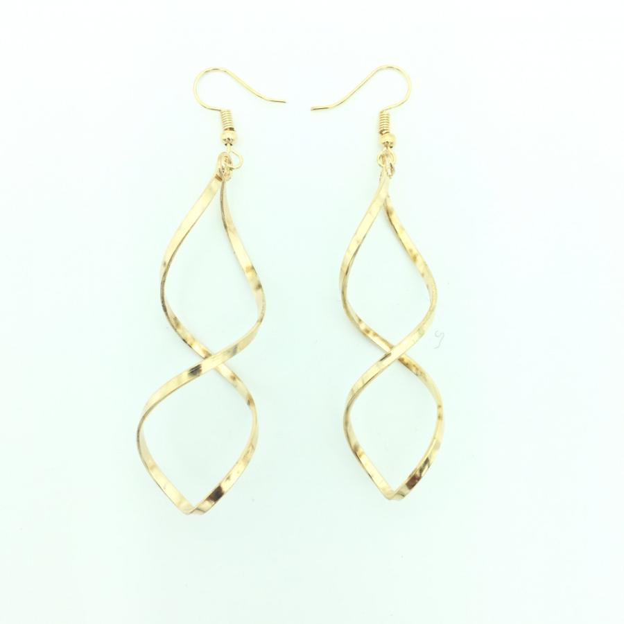 ピアス ツイスト レディース ファッション小物 シルバー色 ゴールド色 |  | 01