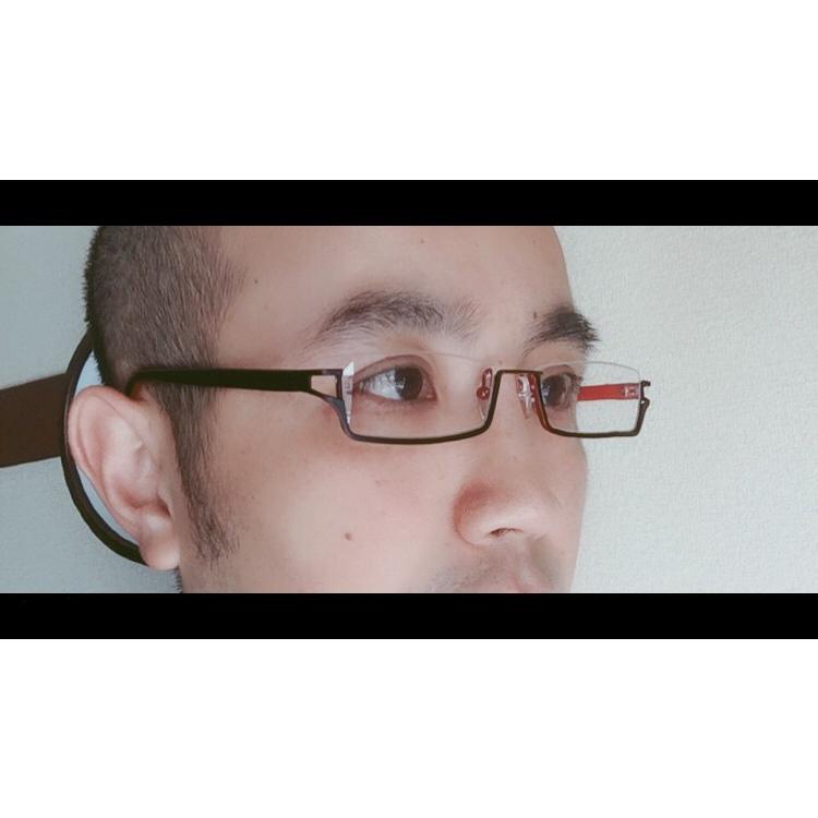 スクエア 眼鏡 フレーム アンダーリム メガネ 逆ナイロール メンズ レディース 小物 4色 |  | 07