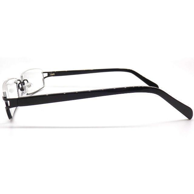 スクエア 眼鏡 フレーム アンダーリム メガネ 逆ナイロール メンズ レディース 小物 4色 |  | 08