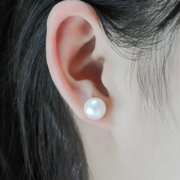 ピアス パール 8mm 一粒 レディース ギフトセット付き ファッション小物 |  | 02