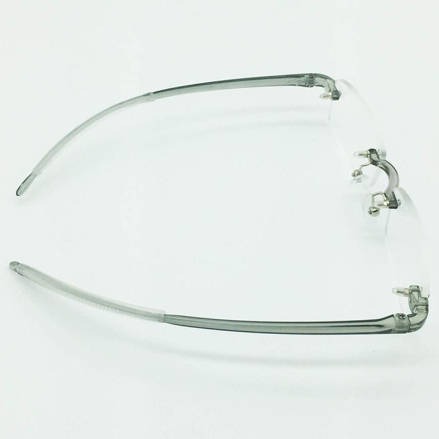 老眼鏡 軽い リーディンググラス 枠なし 弾性 柔らかい メガネ メンズ レディース 小物 |  | 07