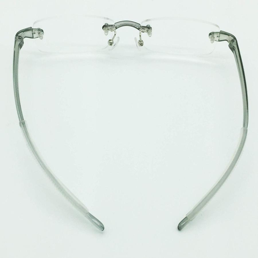 老眼鏡 軽い リーディンググラス 枠なし 弾性 柔らかい メガネ メンズ レディース 小物 |  | 08