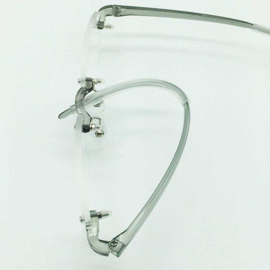 老眼鏡 軽い リーディンググラス 枠なし 弾性 柔らかい メガネ メンズ レディース 小物 |  | 09