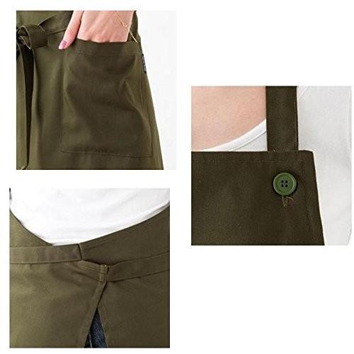 首掛けエプロン プレーンエプロン キッチンエプロン 無地 レディース メンズ 共用 着丈85cm 6色 |  | 08