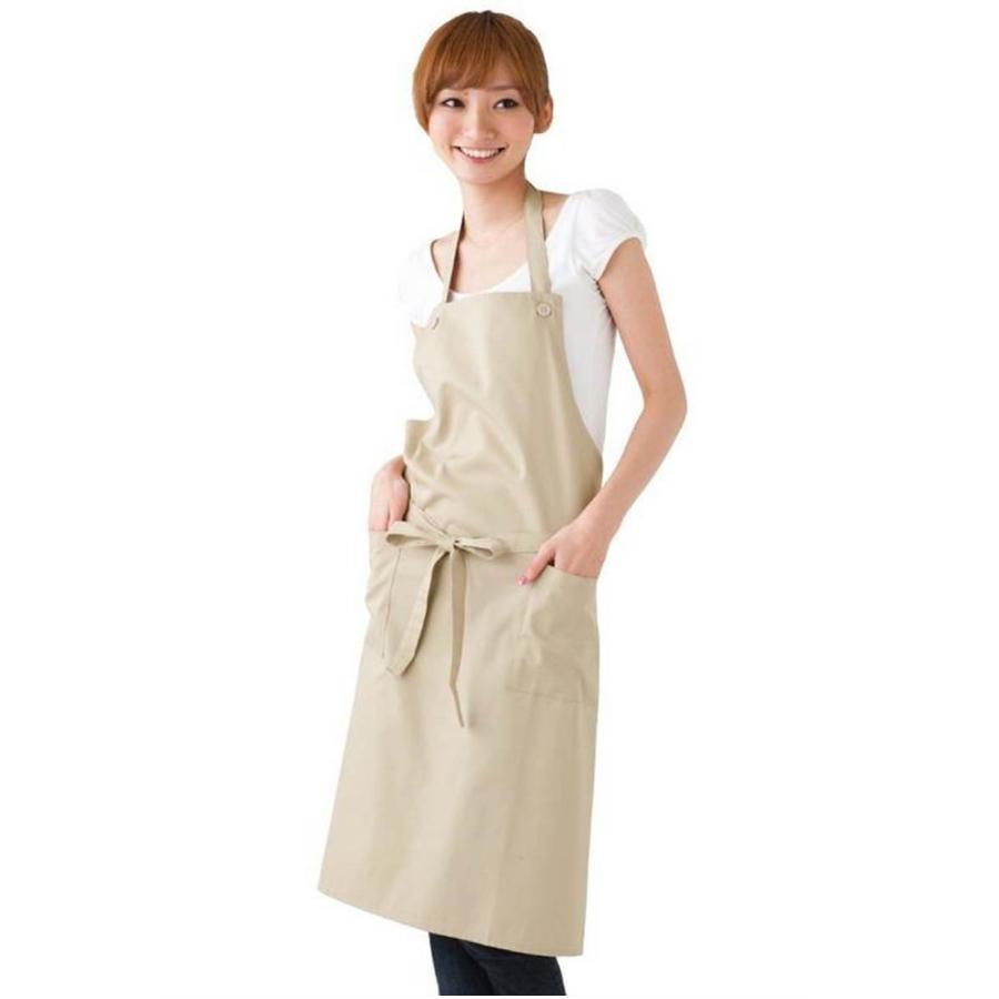 首掛けエプロン プレーンエプロン キッチンエプロン 無地 レディース メンズ 共用 着丈85cm 6色 |  | 03
