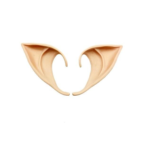 エルフ耳 コスプレ 天使 精霊 魔女 妖怪 仮装 つけ耳 左右2個セット パッケージあり 4色 肌色 夜光色 赤色 緑色 |  | 10