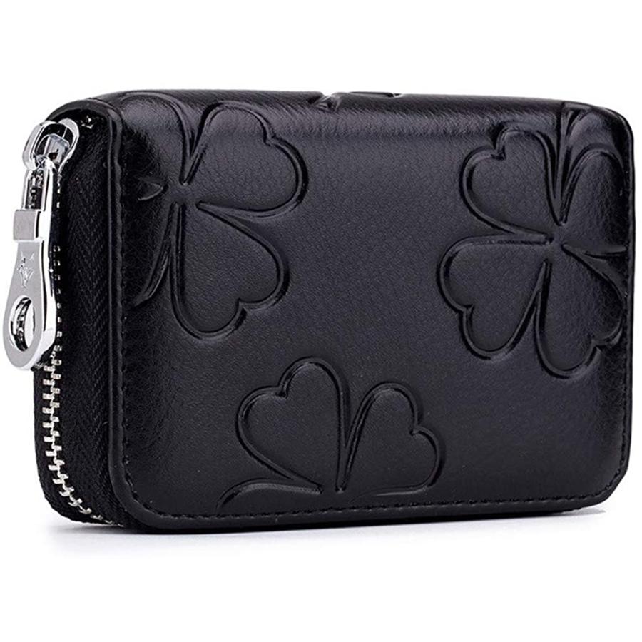 カードケース 本革 大容量 じゃばら スキミング防止 RFID カード 16枚収納 小銭も入る カード入れ ミニウォレット 全5色 |  | 02