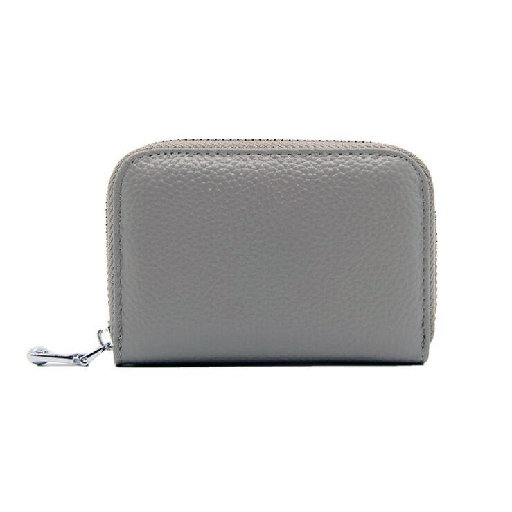 カードケース 本革 大容量 じゃばら スキミング防止 RFID カード 10枚収納 小銭も入る カード入れ ミニウォレット 全4色 |  | 03