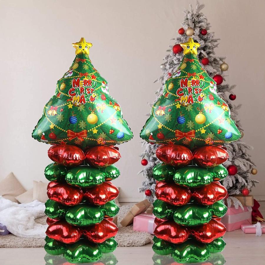 クリスマスツリー アルミバルーン 風船 デコレーショ 四つ葉 豪華 飾り付け パーティー 仮装 学園祭 文化祭 小道具 ホームデコレーション用小物 |  | 01