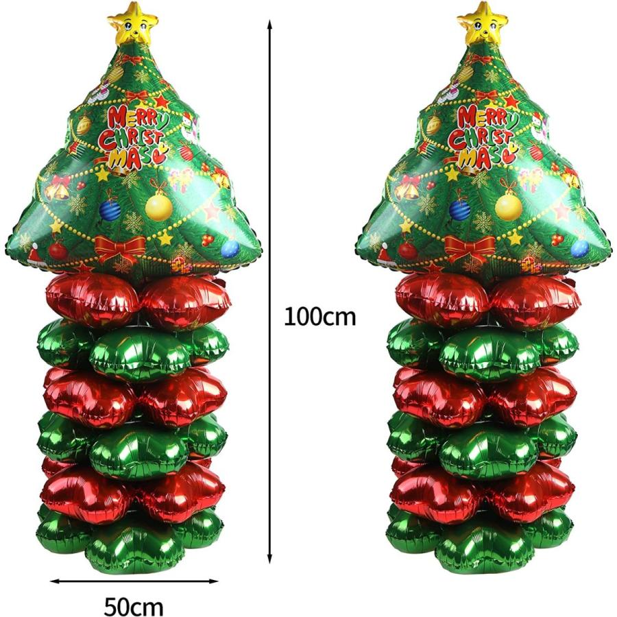 クリスマスツリー アルミバルーン 風船 デコレーショ 四つ葉 豪華 飾り付け パーティー 仮装 学園祭 文化祭 小道具 ホームデコレーション用小物 |  | 03