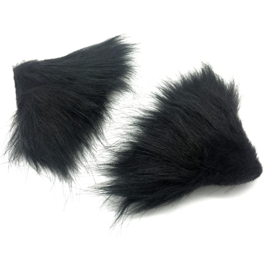 猫耳 狐耳 ヘアピン クリップ 可愛い かわいい ねこ きつね みみ コスプレ 左右2個セット 3色 |  | 01