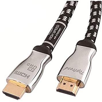 4k hdmi ケーブル Toptrend 18Gbps hdmi 2.0 ケーブル 3重シールドノイズ対策 28AWG銅導体hdmiケーブル 4K/60Hz 3D UHD HDR ARC イーサネット対応 (12FT 3.6m) | 