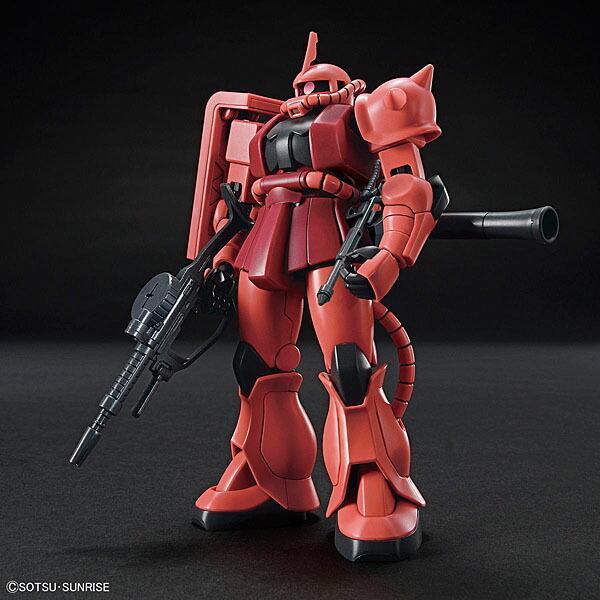 ガンダム ガンプラ HG シャア専用ザクII 1/144 再販 バンダイ ガンダム ガンプラ HG シャア専用ザクII 1/144 再販 バンダイ
