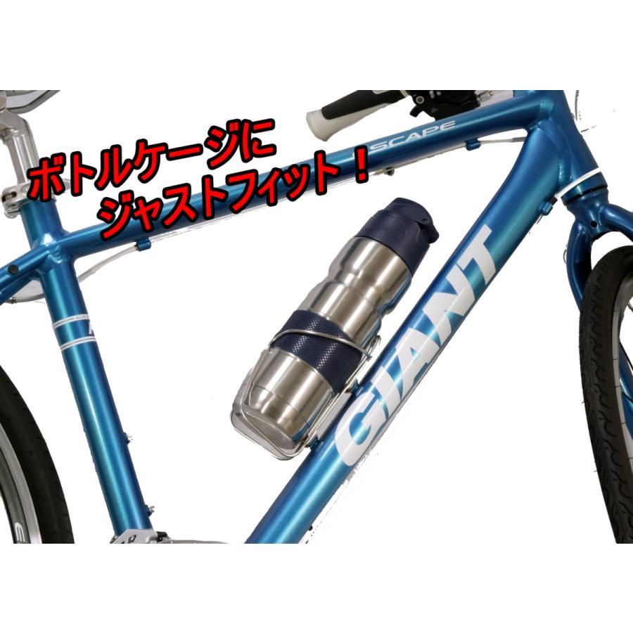 ステンレスボトル　500ml　自転車用　水筒　真空断熱　保冷　保温　｜ciao-bicycle｜06