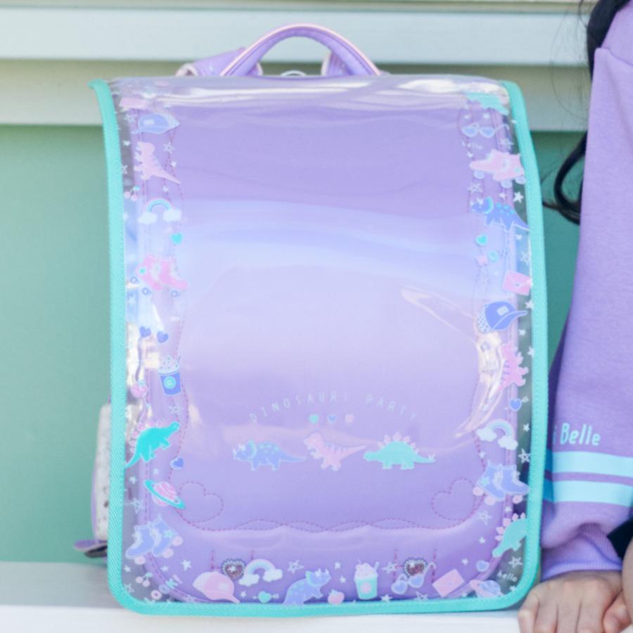 ダイナソー柄 プリント透明ランドセルカバー まもるちゃん 恐竜 ハート 雑貨 おしゃれ かわいい 日本製 国産 女の子 入学準備 新入学 新学期 入学祝い Rp3 1902 チャオ バンビーニ 通販 Yahoo ショッピング
