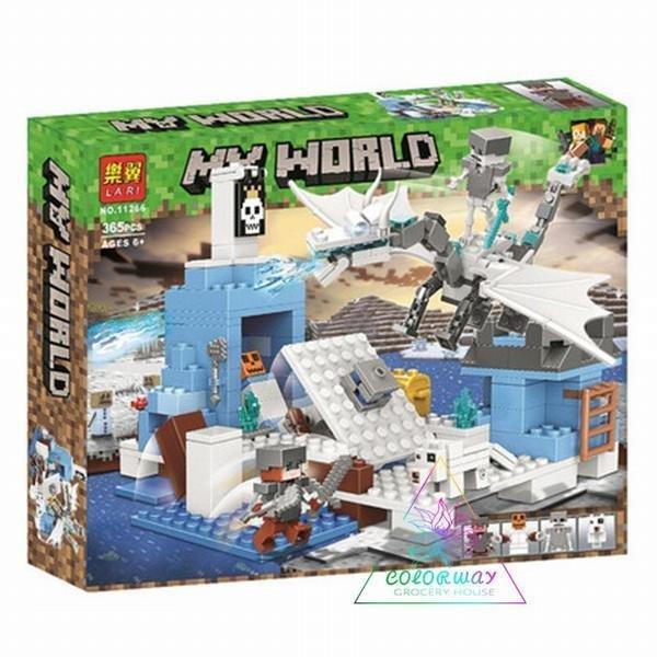 独特な店 マインクラフト レゴ アイス ドラゴン おもちゃ ブロック 互換 Materialworldblog Com