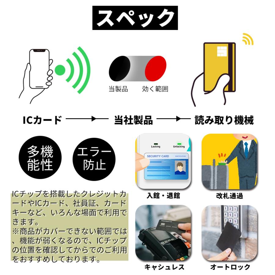 10枚セット】 磁気防止シート 磁気エラー 防止 ICカード 電磁波