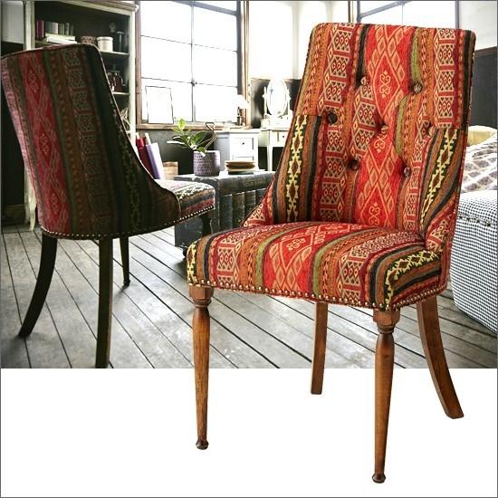 2脚セット アンティーク調ファブリック ダイニングチェア 2脚 木製 ファブリック クッション おしゃれ チェア デスクチェア アンティーク 刺繍 レトロ イス 椅子 家具と雑貨 Cicak Tokek 通販 Yahoo ショッピング