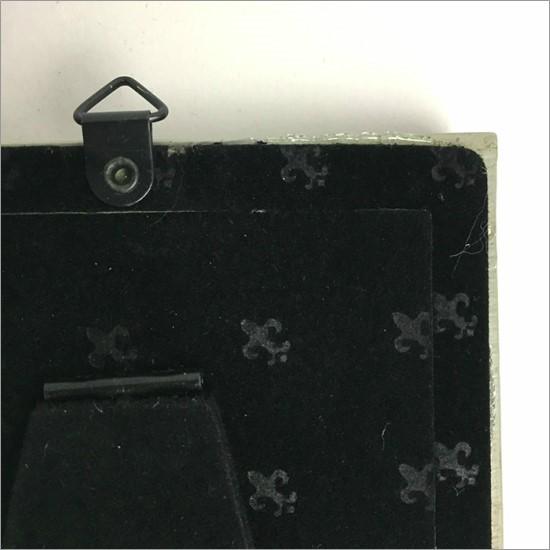 メール便送料無料】 アンティーク フォトフレーム スクエア グレー