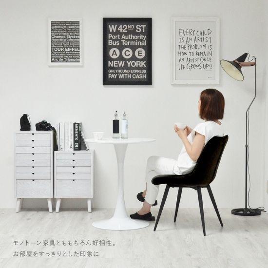 木製 書類チェスト 5引出し 幅36 奥行25.5 高さ58cm 書類ケース