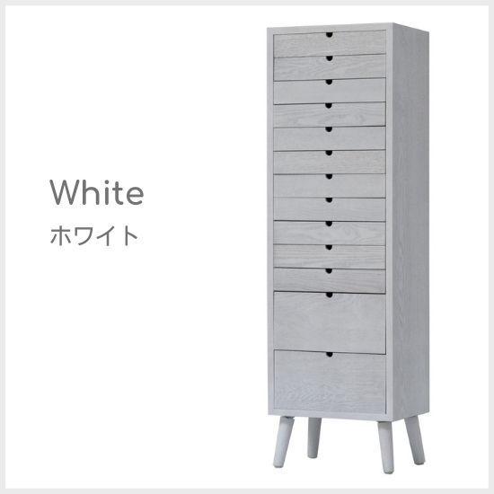 木製 書類チェスト 13引出し 幅36 奥行25.5 高さ117.5cm 書類