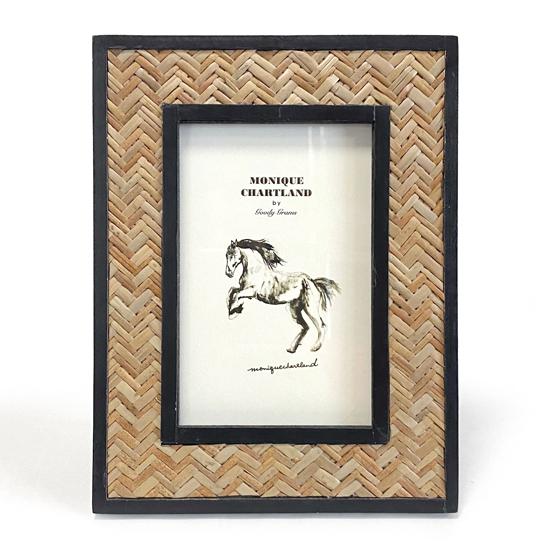 バンクーバー風景写真 木製フレーム付き 木製額縁 FW-04 ナチュラル 2L