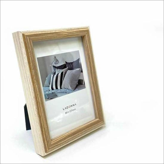 メール便送料無料】 木製 フォトフレーム レクト アイボリー 写真立て