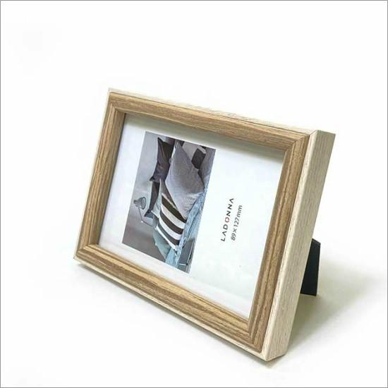 メール便送料無料】 木製 フォトフレーム レクト アイボリー 写真立て