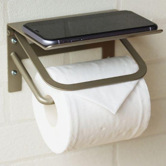 アン＆アンディ♡トイレットペーパーホルダーカバーお値下げ致しました^_^ アイアン トイレットペーパーホルダー シングル ホワイト