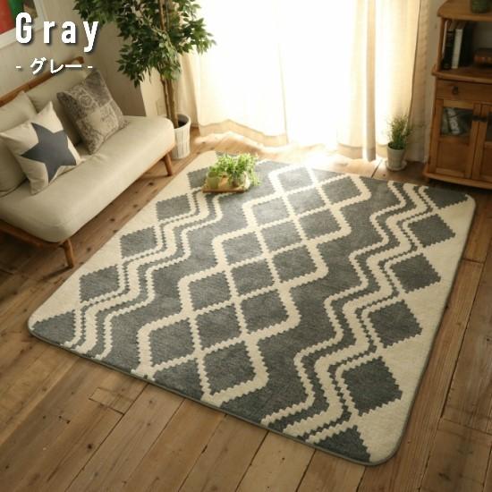 洗える ネイティブ柄 ラグマット 240 330cm 6帖 6畳 ラグ 洗濯ｏｋ お洒落 モダン おしゃれ 北欧 ブルックリン オルテガ ホットカーペット 床暖房対応 Nf976 家具と雑貨 Cicak Tokek 通販 Yahoo ショッピング