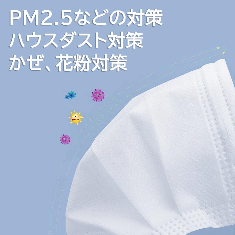 高評価 不織布マスク シシベラ マスク 50枚  8箱 耳が痛くならない 不織布マスク 使い捨て 400枚+8枚 くちばし マスク 爽快適 ３Dマスク 送料無料 cicibella｜cicibella｜05