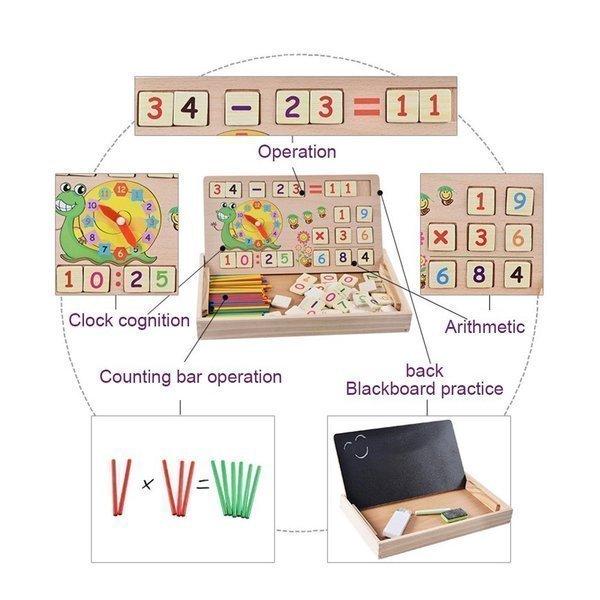 早期学習 ゲーム 数字 カウント 数学 子供 計算 ギフト キッズ 黒板 ブロック かず 知育玩具 木製 子供の日 ２０１３セール