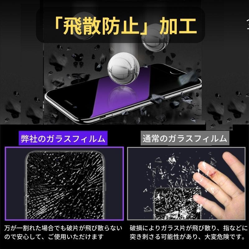 iPhone12 12 Pro 覗き見防止 ブルーライトカット 強化ガラス フィルム iPhone 保護フィルム アイフォン 12Pro｜ciel-phonegoods｜06