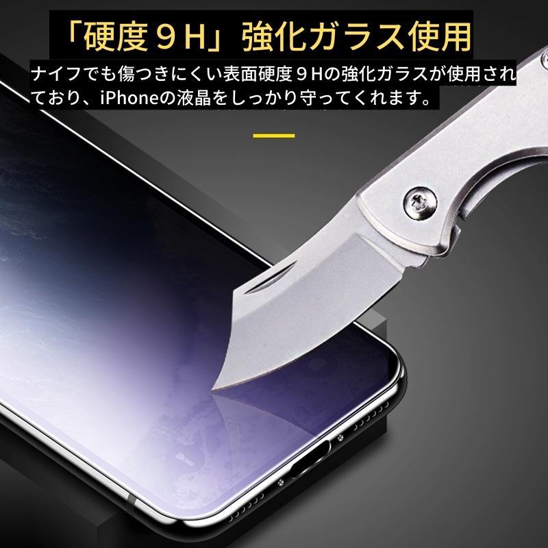 iPhone 15ProMax ブルーライトカット アンチグレア 強化ガラス フィルム 非光沢 さらさら 反射防止 指紋防止 アイフォン 15 Pro Max｜ciel-phonegoods｜07