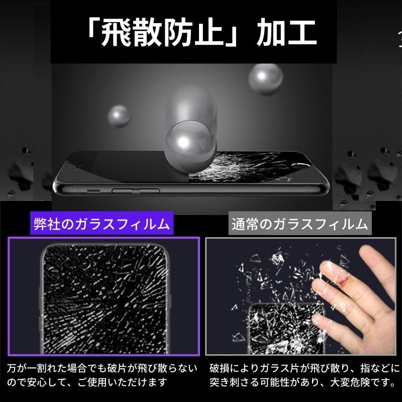 iPhone 15Plus 360度 覗き見防止 フィルム 強化ガラス ガラス 保護フィルム アイフォン 15 Plus｜ciel-phonegoods｜06