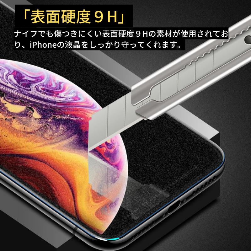 iPhone 15Pro 360度 覗き見防止 アンチグレア ガラスフィルム 保護フィルム 非光沢 マット 反射防止 指紋防止 15 Pro｜ciel-phonegoods｜09