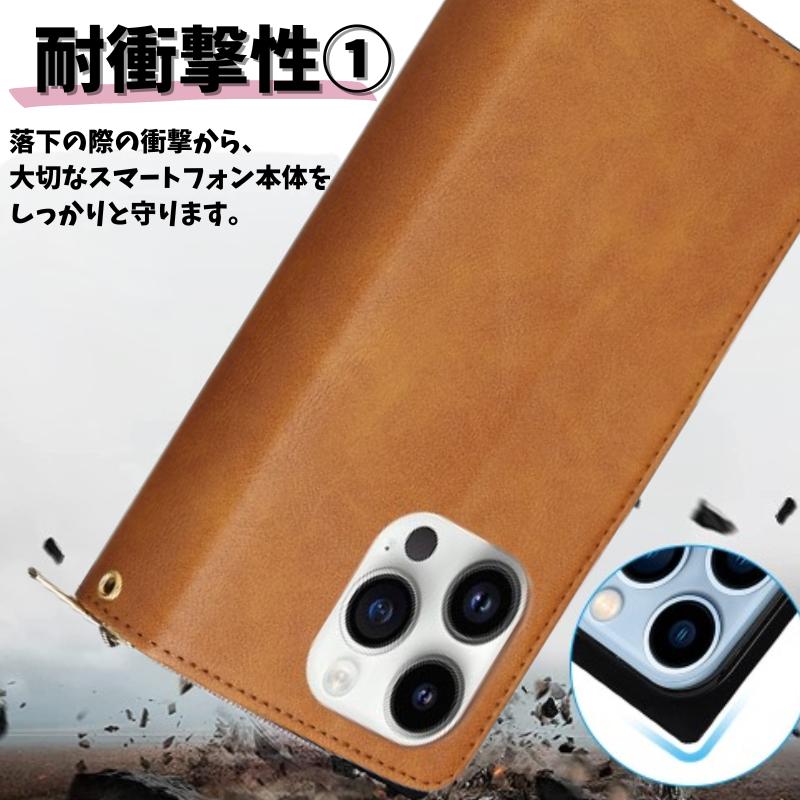 iPhone 13 Pro Max ProMax ケース 手帳型 レザー お財布 カードケース