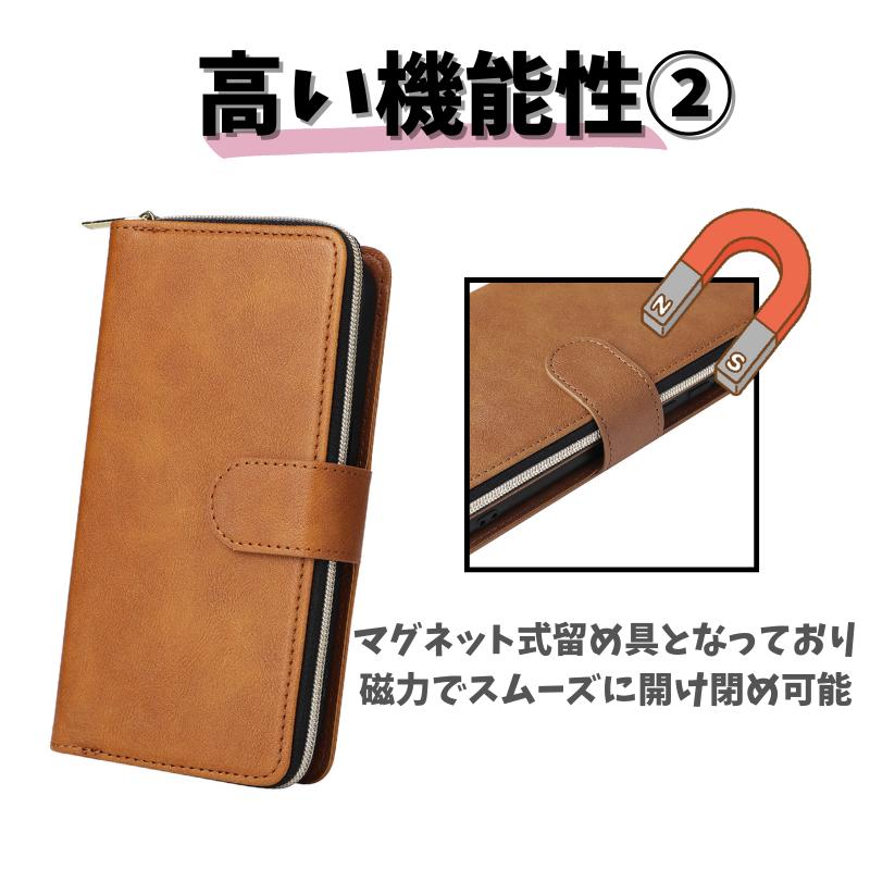 iPhone 13 Pro Max ProMax ケース 手帳型 レザー お財布 カードケース