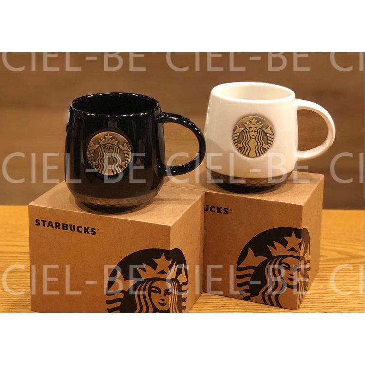 Starbucks スターバックス マグカップ カップ マグ 白 黒 かわいい 手付き コーヒー 紅茶 お茶 限定 スタバ シンプル プレゼント ギフト Ciestr8 Ciel Be 通販 Yahoo ショッピング