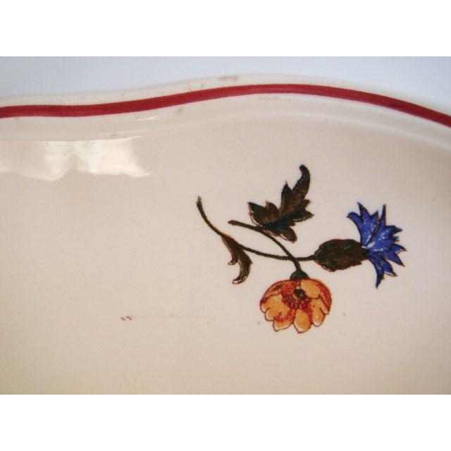 サルグミンヌ agreste 大皿 プレート フランスアンティーク 花リム 237f28227531d2643e3cd45b65b53d