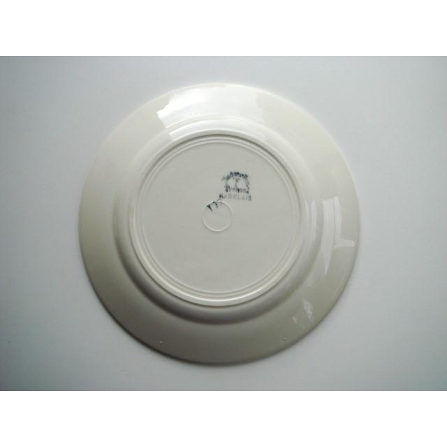 バドンビレー デザートプレートRABELAIS フランス アンティーク 花柄 陶器 皿 |  | 01