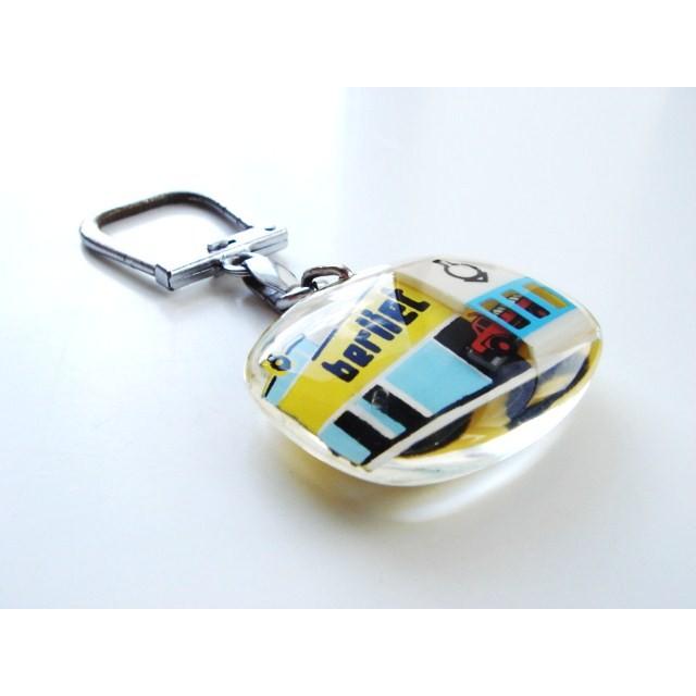 ブルボンキーホルダー BERLIET A フランス ヴィンテージ ノベルティ