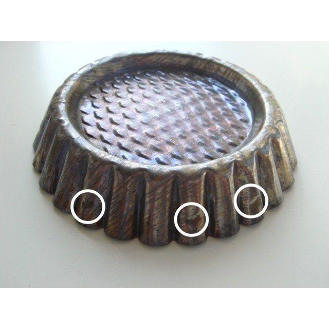 タルトモールド 丸 フランス アンティーク お菓子型 エンボス ヴィンテージ ディスプレイ |  | 05