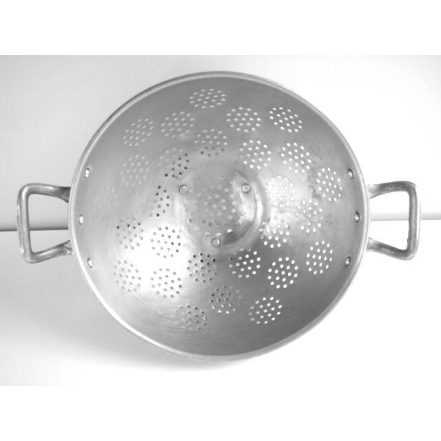 アルミ コランダー フランス アンティーク 水切り ヴィンテージ キッチン ガーデニング |  | 01