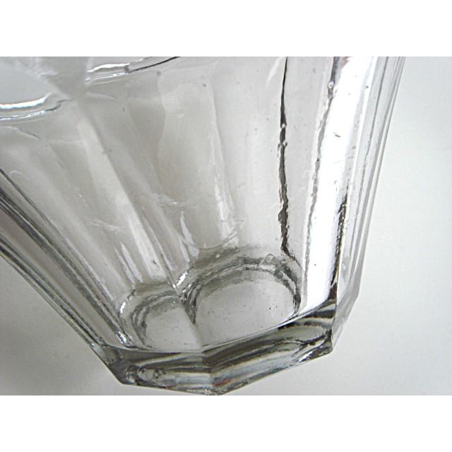 ジャムポット S フランス アンティーク 円錐形 ジャム瓶 気泡 ゆらぎ