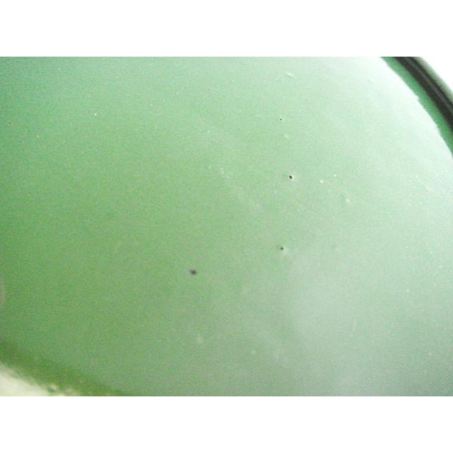 ホーローランプシェード 緑 G フランス アンティーク グリーン