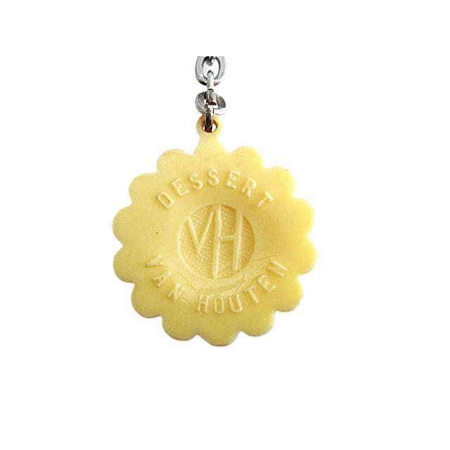 フレンチキーホルダー VAN HOUTEN B フランス ヴィンテージ フラン 可愛い デザート | 