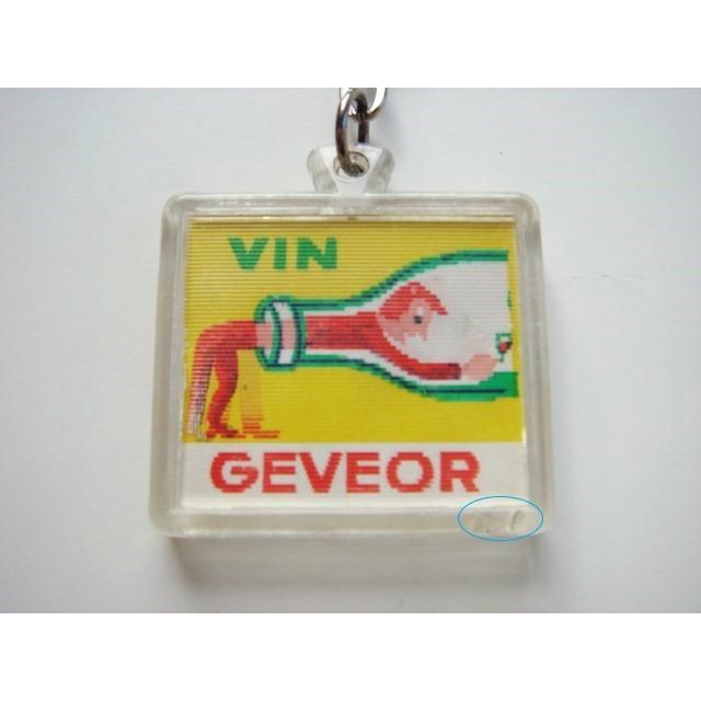 フレンチキーホルダー GEVEOR フランス ヴィンテージ ワイン エルベ