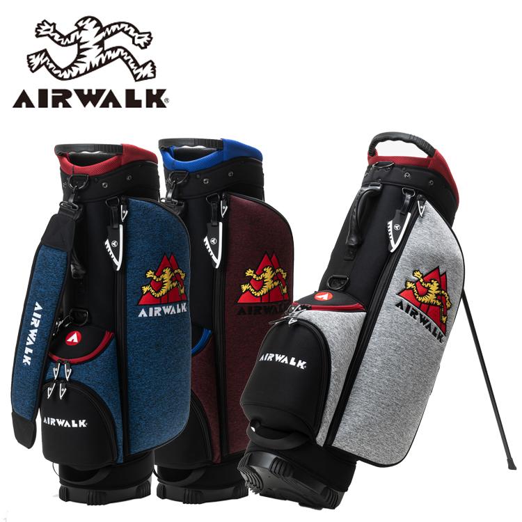 AIR WALK GOLF エアウォーク ゴルフ 9.0型 スタンド式キャディバッグ
