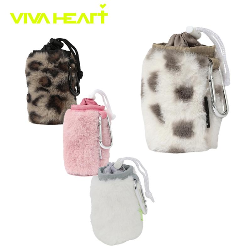 VIVA HEART（ビバハート） ボールケース ボールポーチ 2個用 ティー